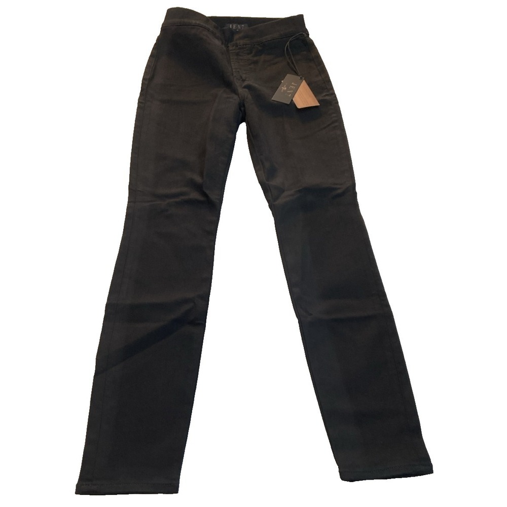 7 For All Mankind womens Pull On Pants 2 Comfort Skinny Black
